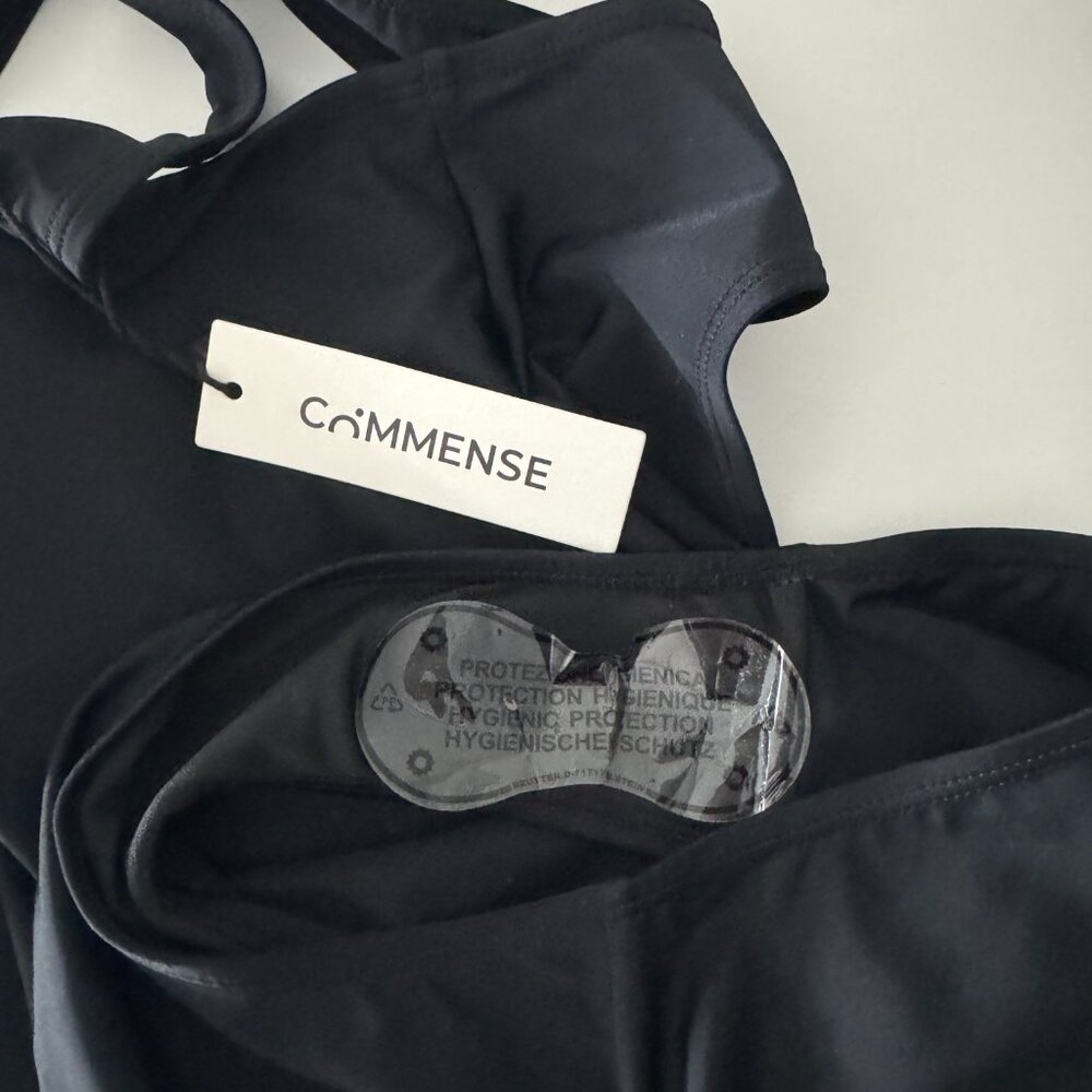 Commense Asymmetrical Cutout One Piece Swimsuit NWT, Size M - Picture 10 of 14